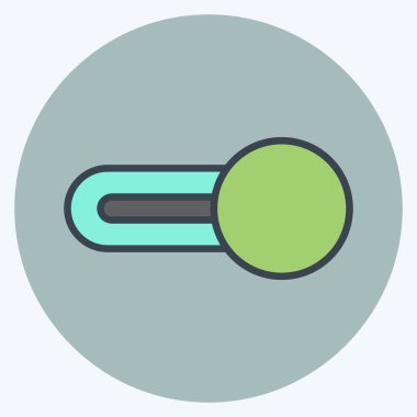 Simge Aç. Web arayüzü sembolü için uygun. renk arkadaşı stili. Basit dizayn edilebilir. tasarım şablonu. Basit gösterim