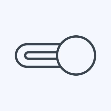 Simge Aç. Web arayüzü sembolü için uygun. Sıra tarzı. Basit dizayn edilebilir. tasarım şablonu. Basit gösterim