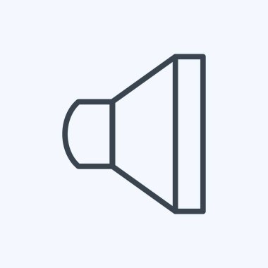 Simge Sözcüsü 2 web arayüzü sembolü için uygun. Sıra tarzı. Basit dizayn edilebilir. tasarım şablonu. Basit gösterim