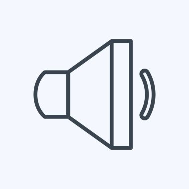 Simge 1 web arayüzü sembolü için uygun. Sıra tarzı. Basit dizayn edilebilir. tasarım şablonu. Basit gösterim