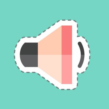 Yapıştırma hattı 1, web arayüzü sembolü için uygun. Basit dizayn edilebilir. tasarım şablonu. Basit gösterim