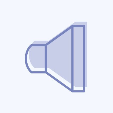 Simge Sözcüsü 2 web arayüzü sembolü için uygun. İki ton stili. Basit dizayn edilebilir. tasarım şablonu. Basit gösterim