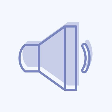 Simge 1 web arayüzü sembolü için uygun. İki ton stili. Basit dizayn edilebilir. tasarım şablonu. Basit gösterim