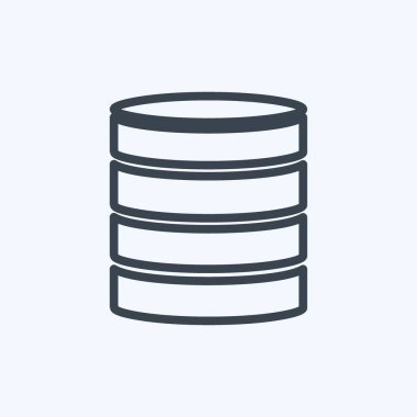 Yapılandırılmamış veri. Veri analizi sembolü için uygun. Sıra tarzı. Basit dizayn edilebilir. tasarım şablonu. Basit gösterim