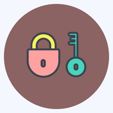 Simge Şirketi Ağı. IT Servisleri sembolü için uygun. renk arkadaşı stili. Basit dizayn edilebilir. tasarım şablonu. Basit gösterim