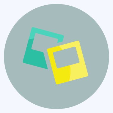 Simge Portföy Yönetimi. IT Servisleri sembolü için uygun. Düz stil. Basit dizayn edilebilir. tasarım şablonu. Basit gösterim