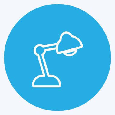 Simge vaka çalışması. IT Servisleri sembolü için uygun. Mavi gözlü. Basit dizayn edilebilir. tasarım şablonu. Basit gösterim