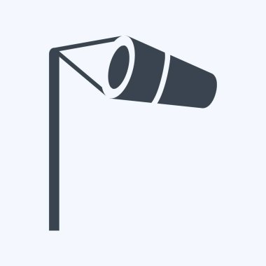 Simge Rüzgârı Göstergesi. Afet sembolü için uygun. Kabartma tarzı. Basit dizayn edilebilir. tasarım şablonu. Simgesel Simge Rüzgâr Göstergesi. Afet sembolü için uygun. Düz stil. Basit dizayn edilebilir. tasarım şablonu.