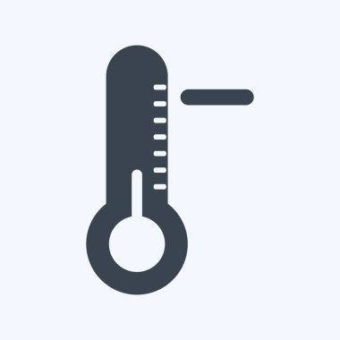 Icon Soğuk Dalgası. Afet sembolü için uygun. Kabartma tarzı. Basit dizayn edilebilir. tasarım şablonu. Basit gösterim