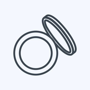 Simge Gölgeleri. Güzellik sembolü için uygun. Sıra tarzı. Basit dizayn edilebilir. tasarım şablonu. Basit gösterim