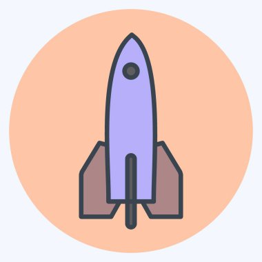 Simge Oyuncak Jet. Oyuncak sembolü için uygun. renk arkadaşı stili. Basit dizayn edilebilir. tasarım şablonu. Basit gösterim