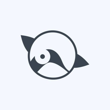 İkon yaban mersini. Meyve ve sebze sembolü için uygun. Kabartma tarzı. Basit dizayn edilebilir. tasarım şablonu. Basit gösterim