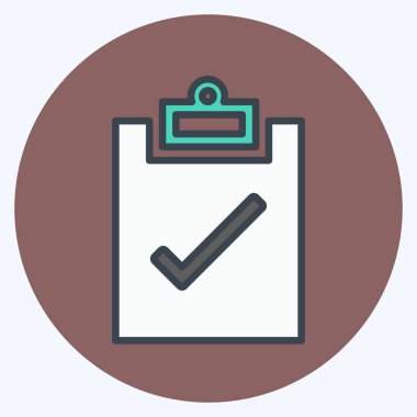 Simge ataması dönüştürüldü. Infographics sembolü için uygun. renk arkadaşı stili. Basit dizayn edilebilir. tasarım şablonu. Basit gösterim