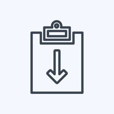 Simge Görevi Dönüş 2. Infographics sembolü için uygun. Sıra tarzı. Basit dizayn edilebilir. tasarım şablonu. Basit gösterim