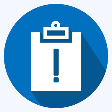 Simge ataması geç kaldı. Infographics sembolü için uygun. Uzun gölge tarzı. Basit dizayn edilebilir. tasarım şablonu. Basit gösterim