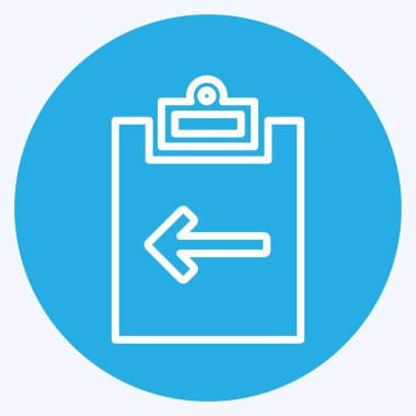 Bilgi Grafikleri sembolü için uygun olan 1. Simge Ataması. Mavi gözlü. Basit dizayn edilebilir. tasarım şablonu. Basit gösterim