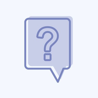 Simge Yardım. Infographics sembolü için uygun. İki ton stili. Basit dizayn edilebilir. tasarım şablonu. Basit gösterim