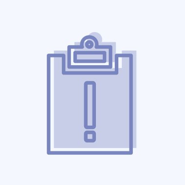 Simge ataması geç kaldı. Infographics sembolü için uygun. İki ton stili. Basit dizayn edilebilir. tasarım şablonu. Basit gösterim