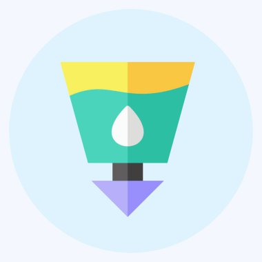 Simgesel Sağlık Hizmetleri. Topluluk sembolü için uygun. Düz stil. Basit dizayn edilebilir. tasarım şablonu. Basit gösterim