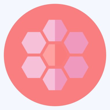 Simge Organizasyon Yapısı. Topluluk sembolü için uygun. Düz stil. Basit dizayn edilebilir. tasarım şablonu. Basit gösterim