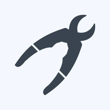 Icon Pense. Bahçe sembolü için uygun. Kabartma tarzı. Basit dizayn edilebilir. tasarım şablonu. Basit gösterim