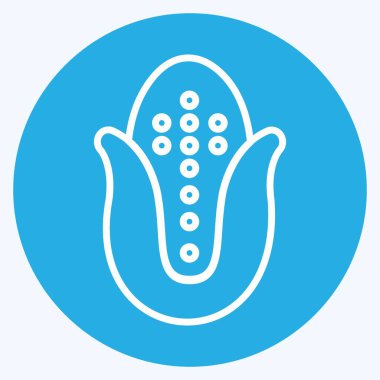 İkon Mısır. Bahçe sembolü için uygun. Mavi gözlü. Basit dizayn edilebilir. tasarım şablonu. Basit gösterim