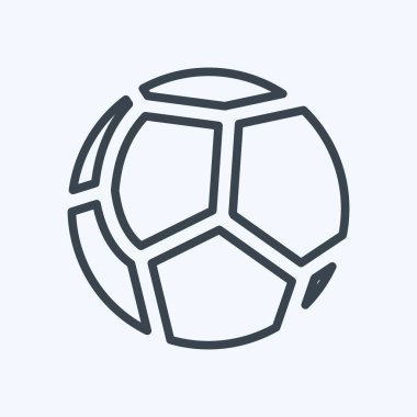 Simge topu. Bebek sembolü için uygun. Sıra tarzı. Basit dizayn edilebilir. tasarım şablonu. Basit gösterim