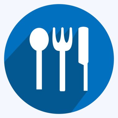 İkon Bebek Çanağı. Bebek sembolü için uygun. Uzun gölge tarzı. Basit dizayn edilebilir. tasarım şablonu. Basit gösterim