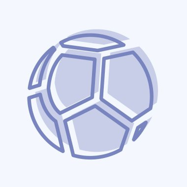 Simge topu. Bebek sembolü için uygun. İki ton stili. Basit dizayn edilebilir. tasarım şablonu. Basit gösterim