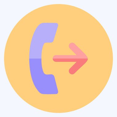 Simge giden arama. Eğitim sembolü için uygun. Düz stil. Basit dizayn edilebilir. tasarım şablonu. Basit gösterim