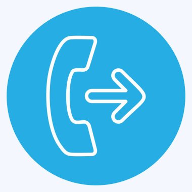 Simge giden arama. Eğitim sembolü için uygun. Mavi gözlü. Basit dizayn edilebilir. tasarım şablonu. Basit gösterim