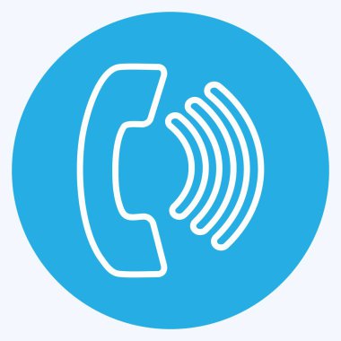 Simge devam eden arama. Eğitim sembolü için uygun. Mavi gözlü. Basit dizayn edilebilir. tasarım şablonu. Basit gösterim