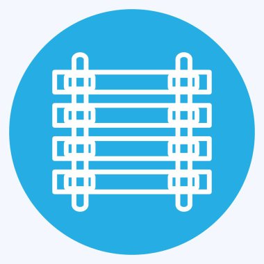 Simge rayları. Vahşi Batı sembolü için uygun. Mavi gözlü. Basit dizayn edilebilir. tasarım şablonu. Basit gösterim