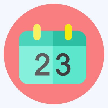 Simge Ulusal Etkinliği. Topluluk sembolü için uygun. Düz stil. Basit dizayn edilebilir. tasarım şablonu. Basit gösterim