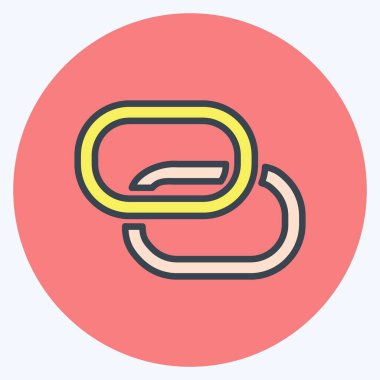 Simge Kişisel Yardım Noktası. Mobil Uygulamalar sembolü için uygun. renk arkadaşı stili. Basit dizayn edilebilir. tasarım şablonu. Basit gösterim