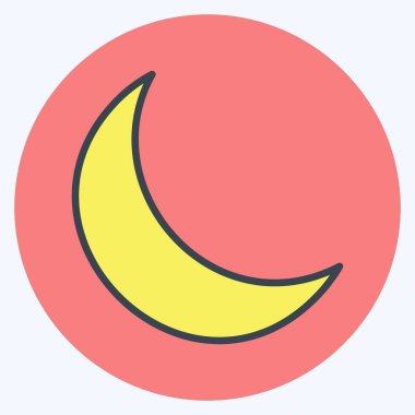 İkon, rahatsız etme. Mobil Uygulamalar sembolü için uygun. renk arkadaşı stili. Basit dizayn edilebilir. tasarım şablonu. Basit gösterim