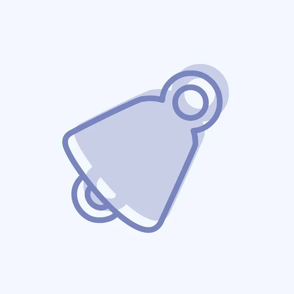 Icon Sound Active Cocok Untuk Mobile Apps Simbol Dua Gaya - Stok Vektor
