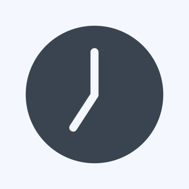 Simge Zamanlaması. Fotoğraf düzenleme sembolü için uygun. Kabartma tarzı. Basit dizayn edilebilir. tasarım şablonu. Basit gösterim