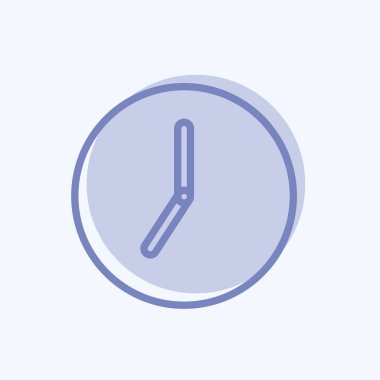 Simge Zamanlaması. Fotoğraf düzenleme sembolü için uygun. İki ton stili. Basit dizayn edilebilir. tasarım şablonu. Basit gösterim