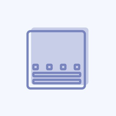 Simge Gradyanı. Fotoğraf düzenleme sembolü için uygun. İki ton stili. Basit dizayn edilebilir. tasarım şablonu. Basit gösterim