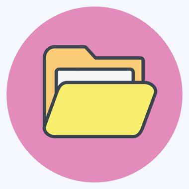 Web Arayüzü sembolü için uygun Simge 1. renk arkadaşı stili. Basit dizayn edilebilir. tasarım şablonu. Basit gösterim