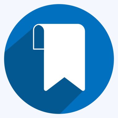 Simge Yer imi. Web Arayüzü sembolü için uygun. Uzun gölge tarzı. Basit dizayn edilebilir. tasarım şablonu. Basit gösterim