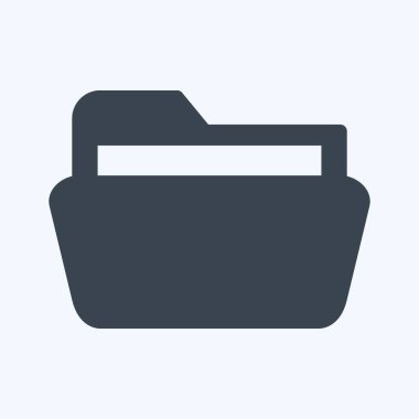 Web Arayüzü sembolü için uygun Simge 2. Kabartma tarzı. Basit dizayn edilebilir. tasarım şablonu. Basit gösterim