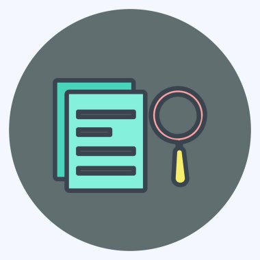 Simge Arama Sonuçları. Programlama sembolü için uygun. renk arkadaşı stili. Basit dizayn edilebilir. tasarım şablonu. Basit gösterim