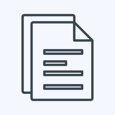 Simge Haberleri. Programlama sembolü için uygun. Sıra tarzı. Basit dizayn edilebilir. tasarım şablonu. Basit gösterim