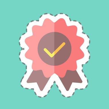 Çıkartma hattı Kalite Doğrulandı. Programlama sembolü için uygun. Basit dizayn edilebilir. tasarım şablonu. Basit gösterim