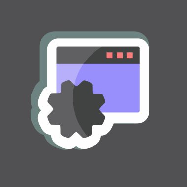 Etiket Tarayıcı Yapılandırmaları. Programlama sembolü için uygun. Basit dizayn edilebilir. tasarım şablonu. Basit gösterim