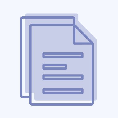 Simge Haberleri. Programlama sembolü için uygun. İki ton stili. Basit dizayn edilebilir. tasarım şablonu. Basit gösterim