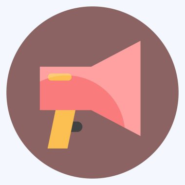 Simgesel Dijital Pazarlama. Dijital web sembolü için uygun. Düz stil. Basit dizayn edilebilir. tasarım şablonu. Basit gösterim