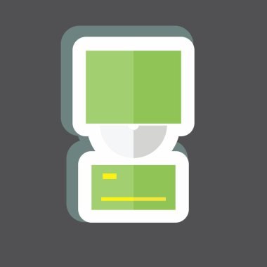 Etiket Markası. Dijital web sembolü için uygun. Basit dizayn edilebilir. tasarım şablonu. Basit gösterim